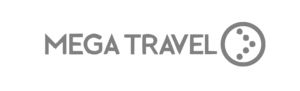 Logotipo de mega travel